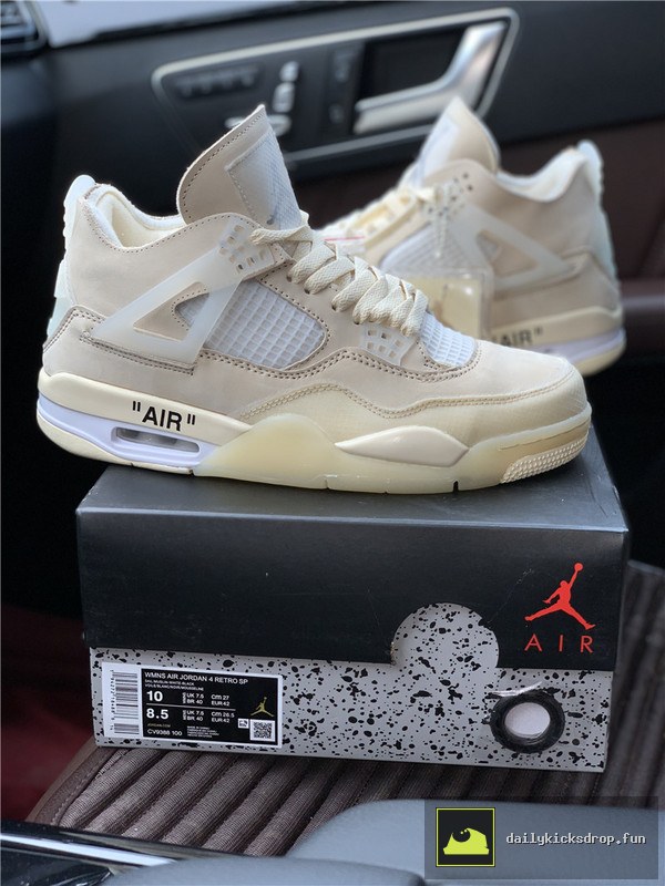Air Jordan 4 "Sail" (2)